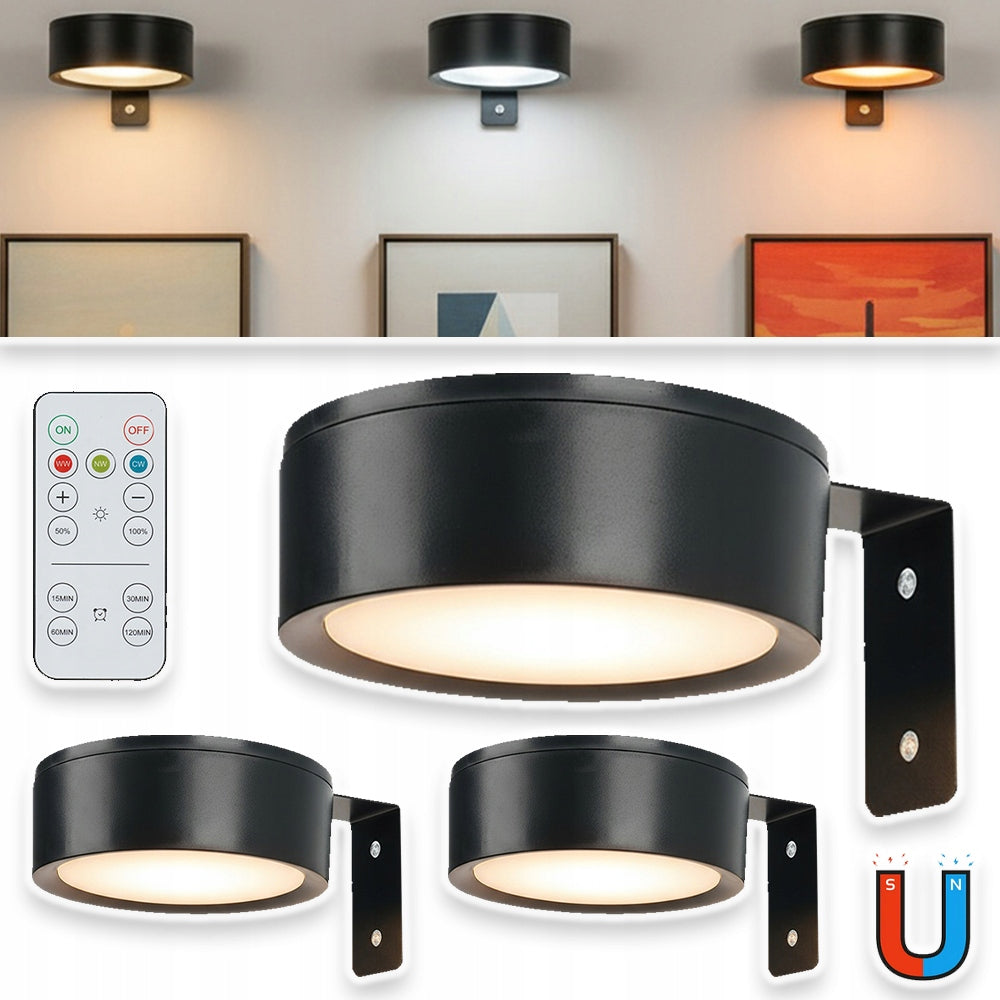 Flexibles Magnetlicht für Kunstwerke und Fotos