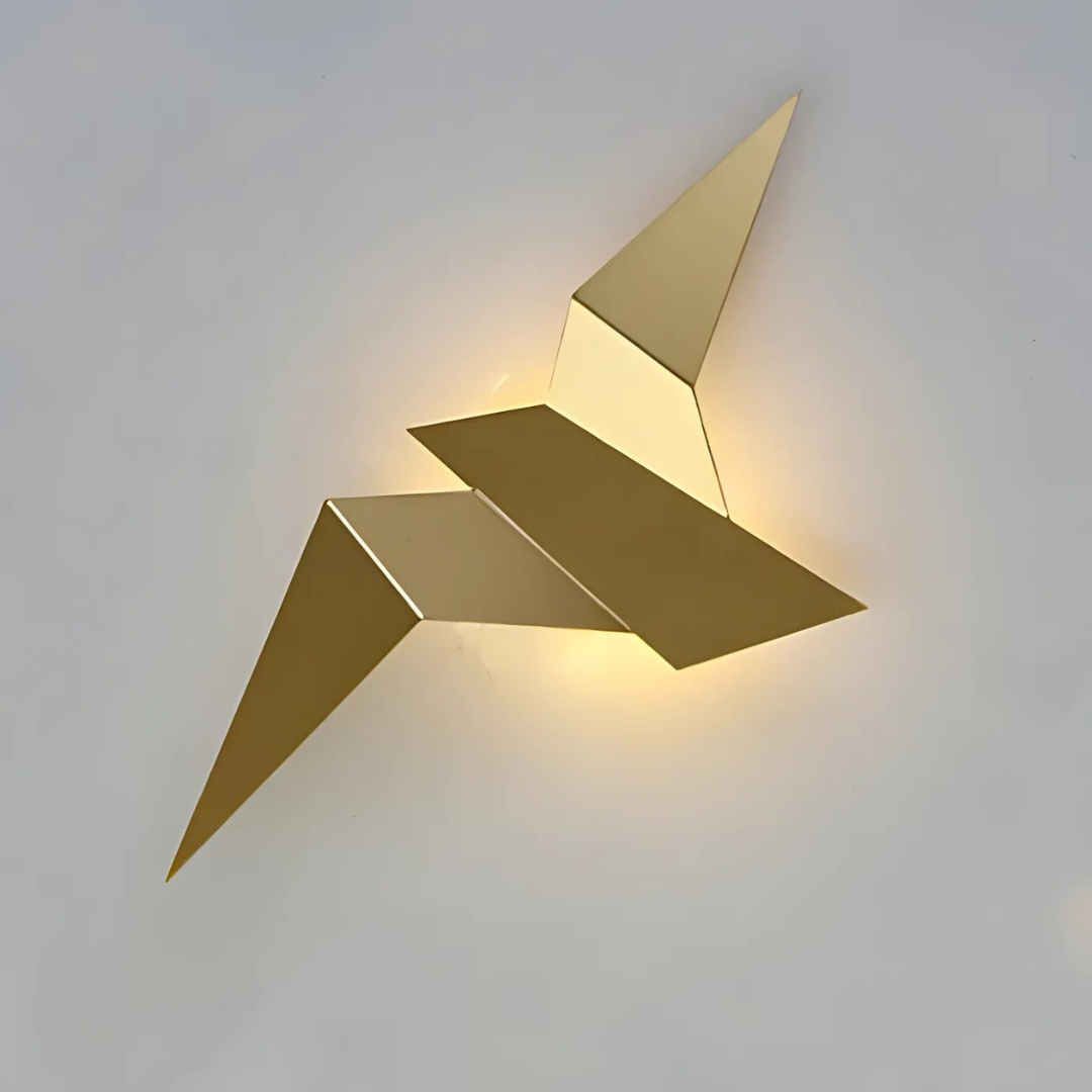 Origami Wandleuchte – Einzigartige Beleuchtung im japanischen Stil für Wohn- und Schlafzimmer