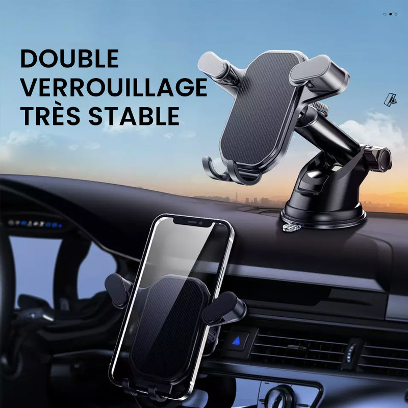 Robuster Auto-Smartphone-Halter mit Haken | TechGrip