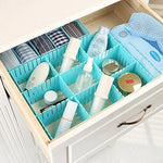 Verstellbarer Schubladenteiler mit 4 Streifen – Schubladen Organizer