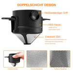 Coffee Enjoyment To Go - Stainless Steel Filter Mug for Perfect Coffee