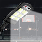 200W Solar LED Außenlampe mit Fernbedienung, Bewegungs- und Dämmerungssensor