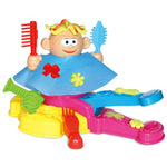 Friseurspielset mit kreativem Haarschnitt