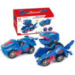 Transformationsspielzeug Dino-Auto mit Licht und Geräuschen