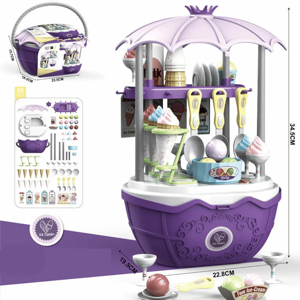 Rollen Sie den Genuss - Eiswagen für leckere Erfrischungen