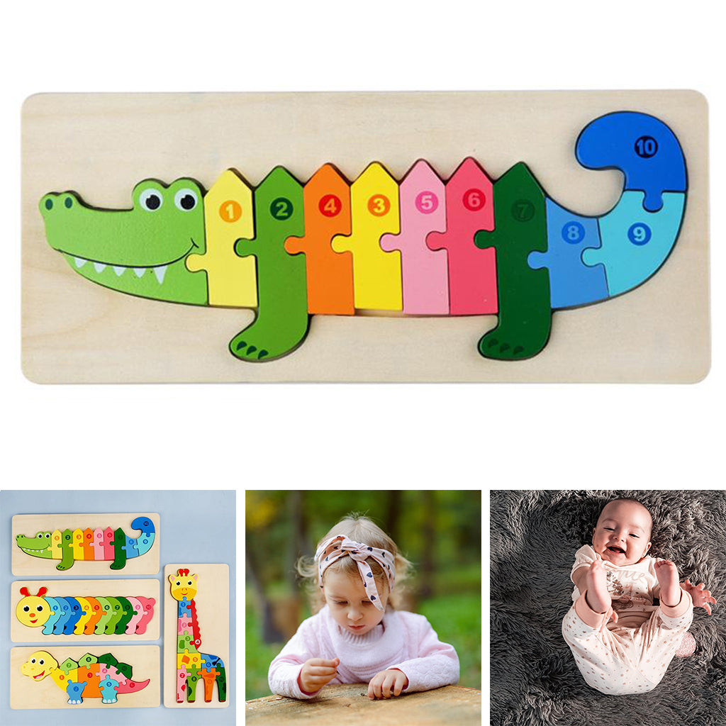 Tierpuzzle für neugierige Kinder - Entdecker-Puzzle