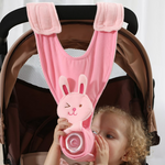 Verstellbarer Flaschenhalter für Kinderwagen – Freihändige Trinkhilfe