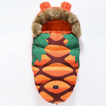 Schlafsack mit Kapuze für Babys und Neugeborene – warmer Kinderwagen