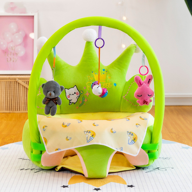 Weicher Lernstuhl mit Spielbogen – Sitzhilfe für Babys