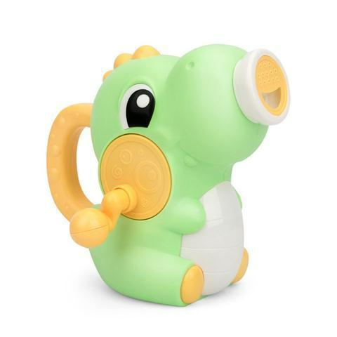 Interaktives Wasserspielzeug für Babys – Dino Badefigur mit Wasserpumpe