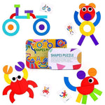 Kreatives Lernpuzzle für Kinder | Holzspielzeug