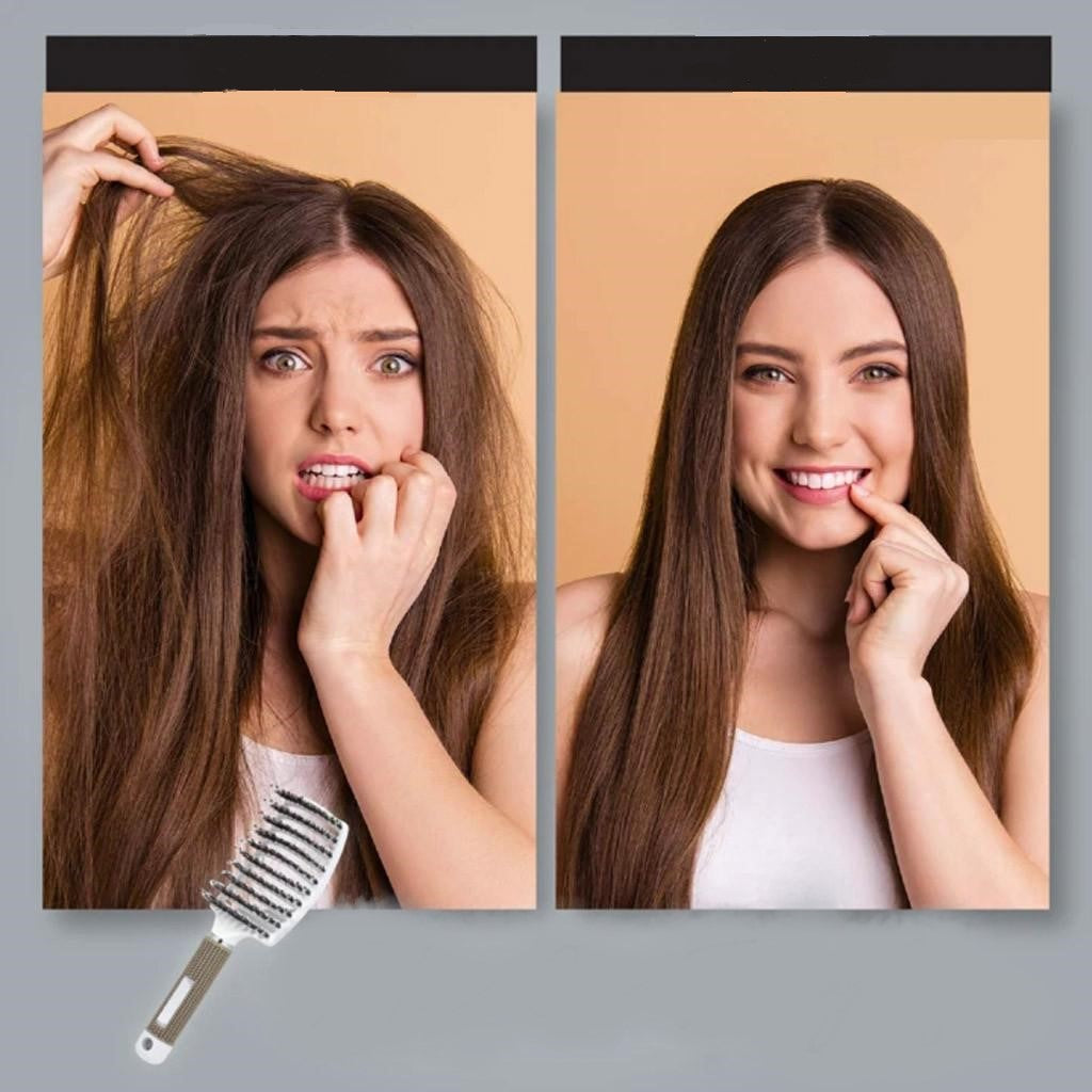 Gentle Brush for Pain-Free Detangling | For Every Hair Type