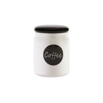 Kaffeebehälter 800ml, Stilvoll in Weiß