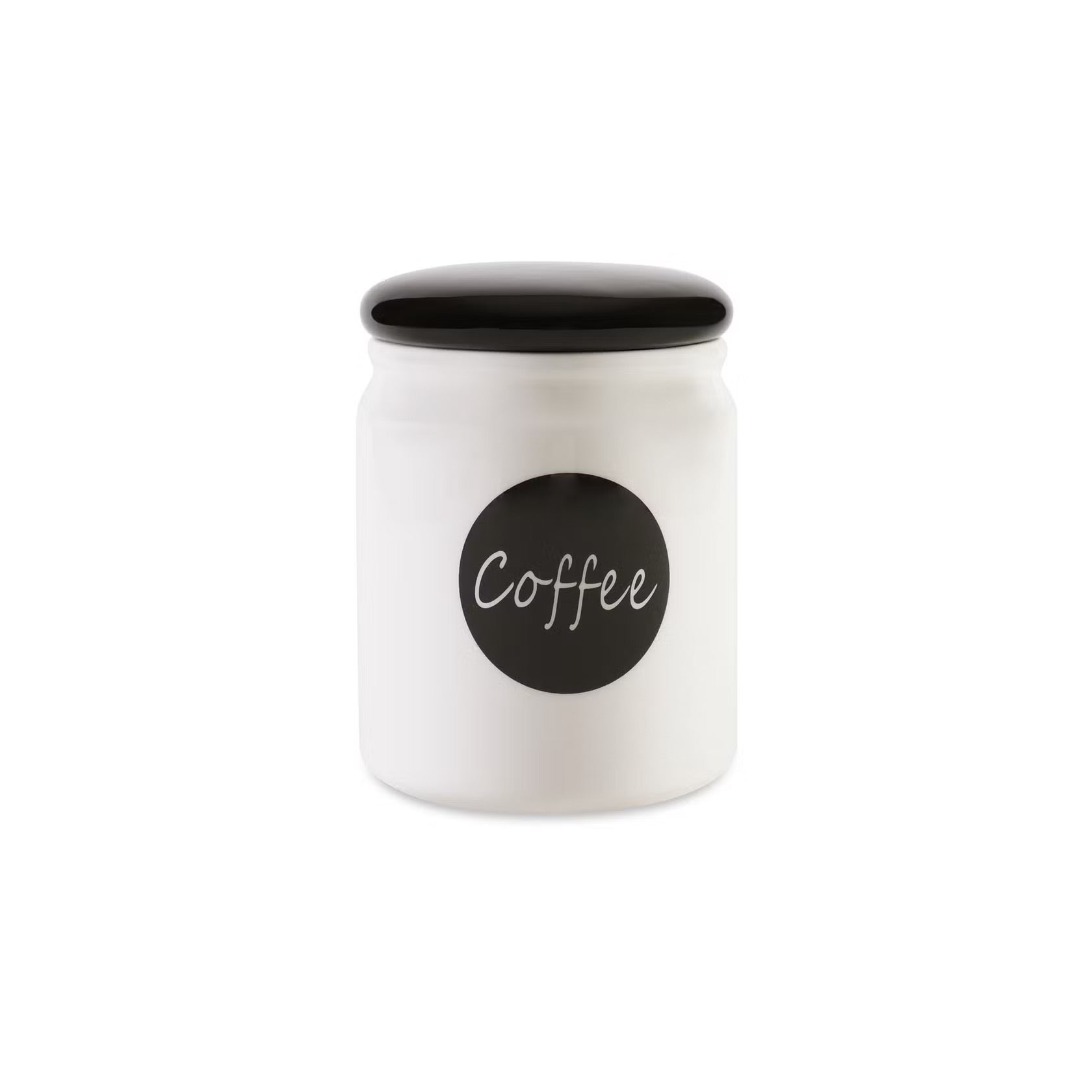 Kaffeebehälter 800ml, Stilvoll in Weiß