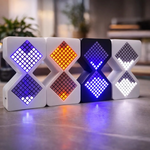 LED Zeitmesser mit sanfter Lichtvisualisierung und Positionssensor