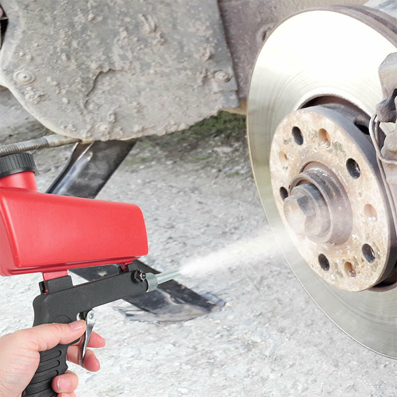 Portable compressed air sandblaster – compact and effective