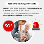 SichereSenior | GPS-Tracker für ältere Menschen | Echtzeitüberwachung, wasserdicht & ohne monatliche Gebühren für Ihr gutes Gefühl