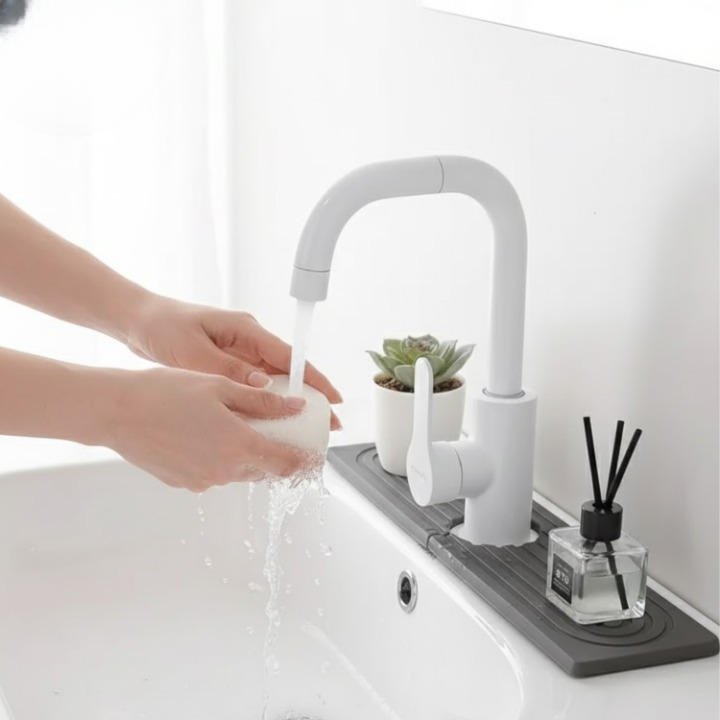 Praktische Absorptionsmatte für die Spüle