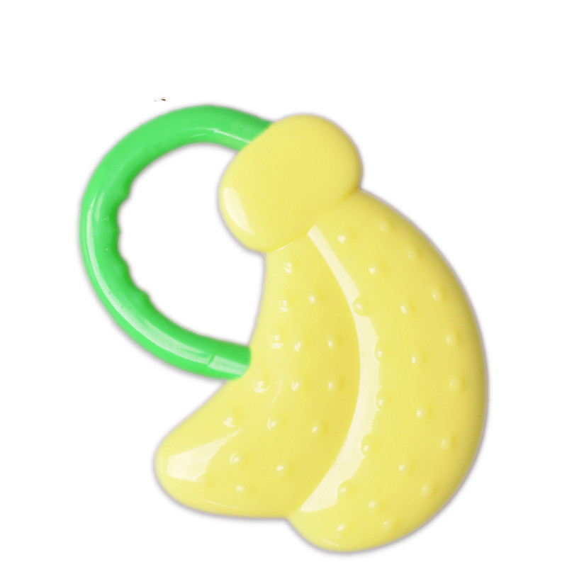 Buntes Silikon Beißring-Set für Babys – Frucht- und Tiermotive