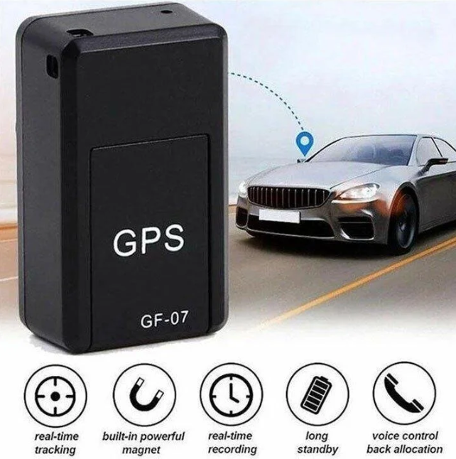 Mini-GPS-Tracker mit Magnet | Globale Standortverfolgung | Schwarz