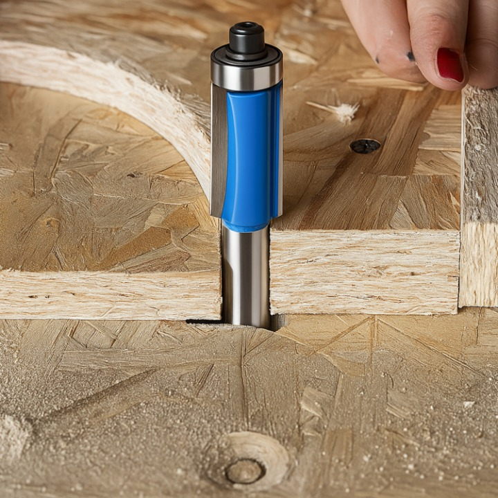 4-teiliges Entgratungset – Glatte Kanten für Metall und Holz