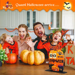 Hölzerner Adventskalender für Halloween