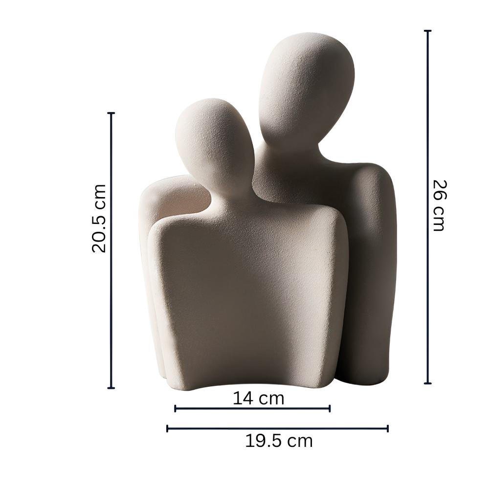Keramische Liebesfigur für Paare