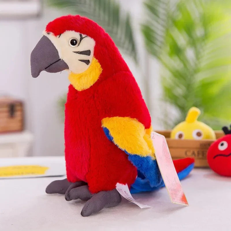 Kuscheliger Papagei mit Sprachfunktion