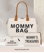 Große Wickeltasche für Babyartikel – 3-teiliges Set