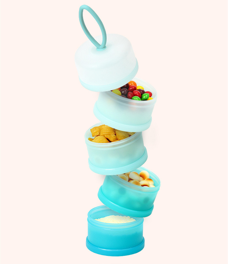 Tragbarer Snackbehälter und Aufbewahrungsbox für Babynahrung