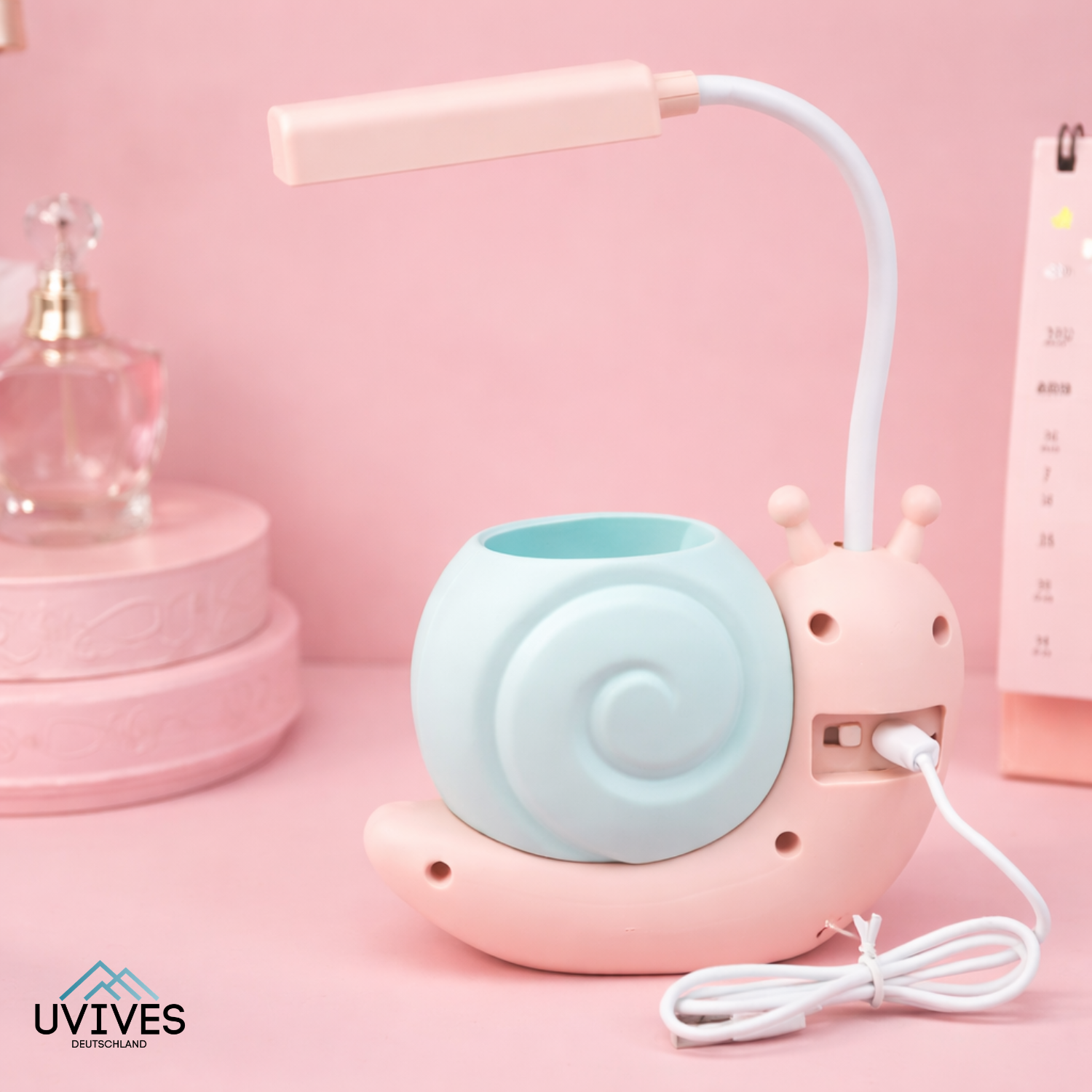 Gentle LED Desk Lamp – Eye-Friendly Light for Your Focus