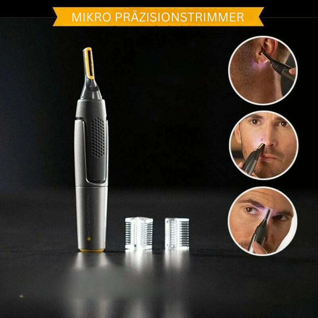 Präzisions-Gesichtstrimmer mit LED-Licht und ergonomischem Design
