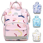 Großer Baby-Rucksack mit vielen Fächern – Wickelrucksack für Eltern