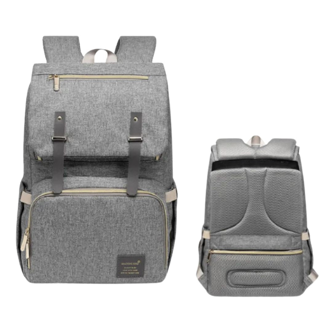 Babywickelrucksack mit USB – Rucksack für Flaschenwärmer und Ladefunktion
