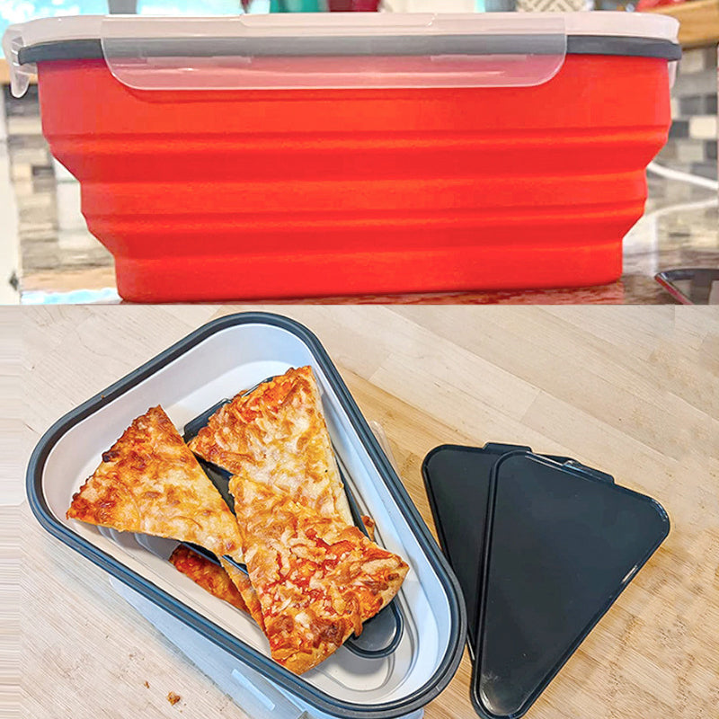 Zusammenklappbarer luftdichter Pizzabehälter
