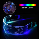 Strahlende LED-Brille NeonBlick