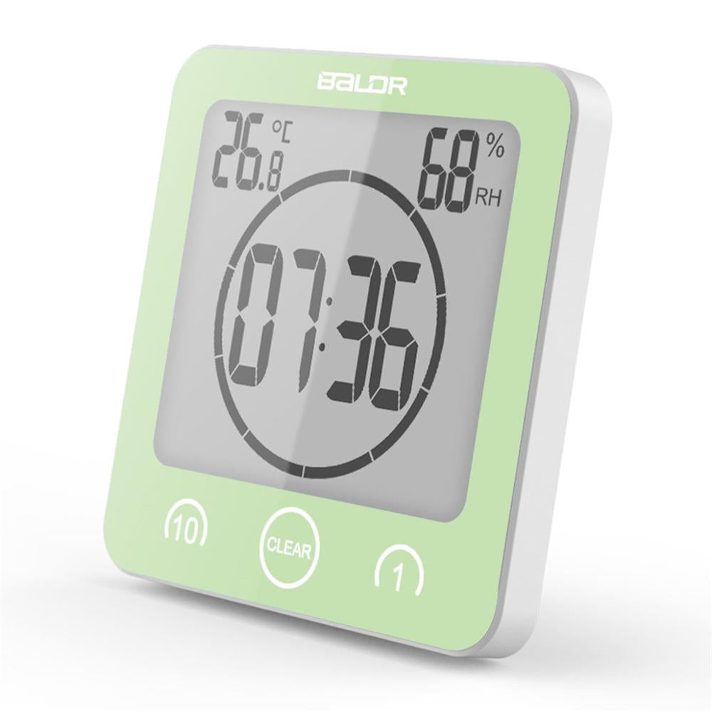 Wasserdichter Digitaler Duschzeitmesser mit Saugnapf - Ideal für Dusch- und Badezeiten