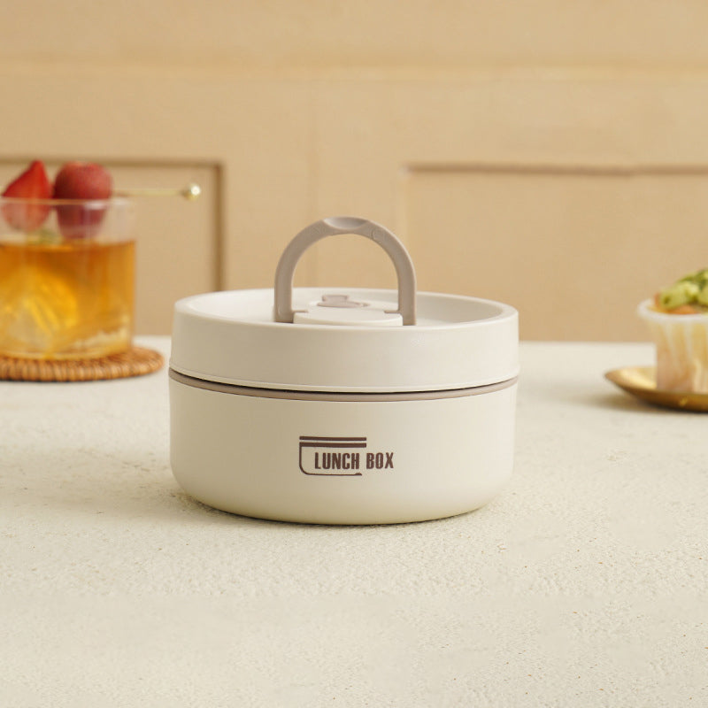 Isolierte Edelstahl-Lunchbox für frische Mahlzeiten unterwegs