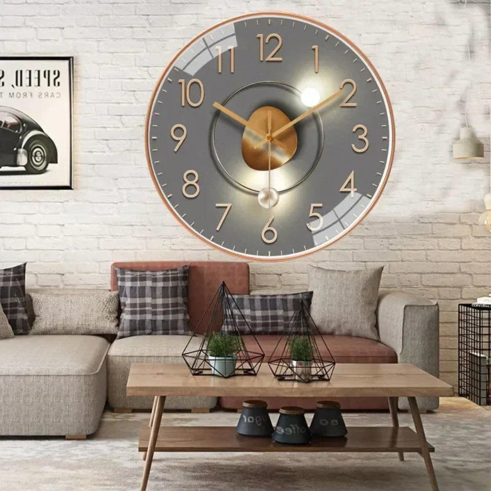 Zentrix | Elegante Digitale Wanduhr – Entspanntes Zeitmanagement für Ihr Zuhause