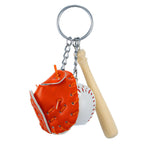 Kreativer Schlüsselanhänger im Baseball-Design
