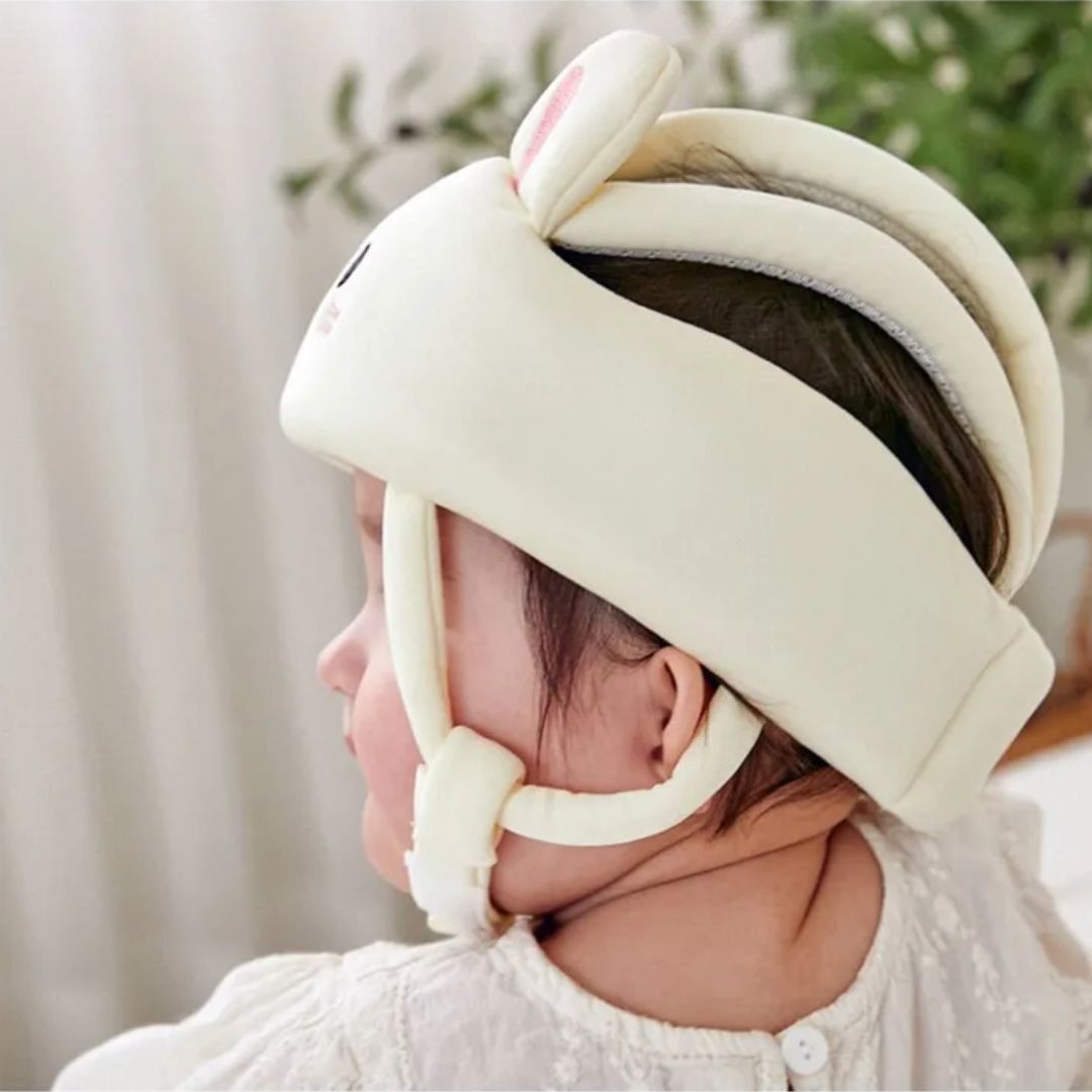 Kopfschutz für Kleinkinder – Tiermotiv Babyhelm mit weicher Polsterung