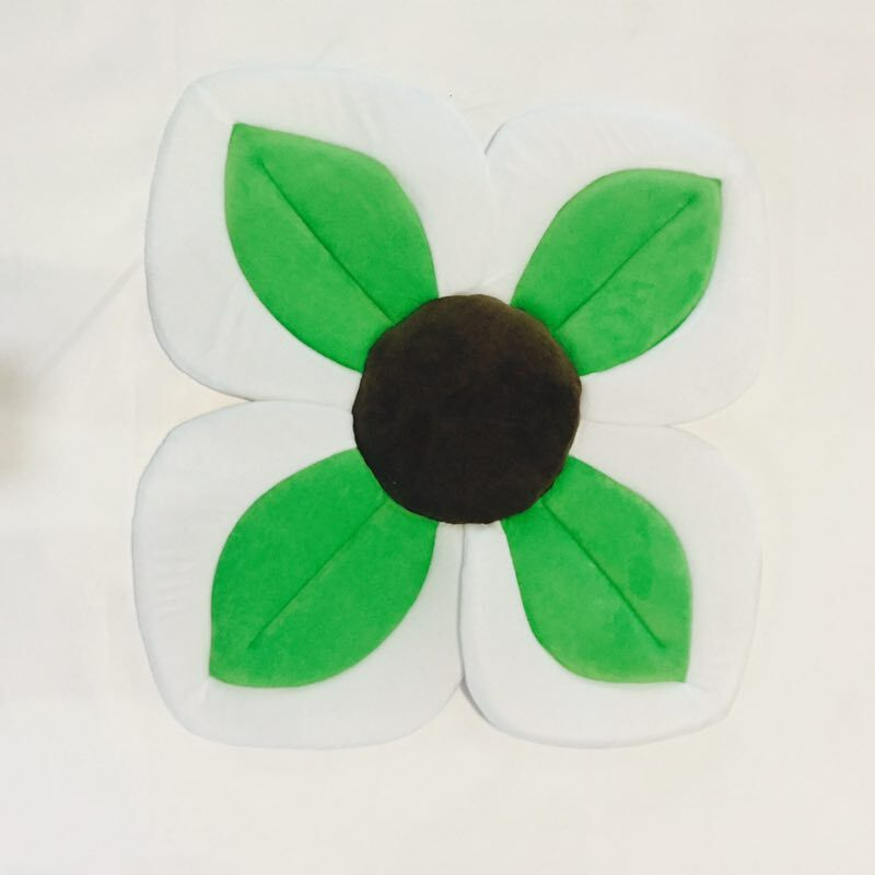 Rutschfeste Badmatte für Babys – Blumenförmige Badematte