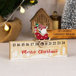 Holzspielzeug Weihnachts-Mobile mit Santa Claus Kalender Ornament