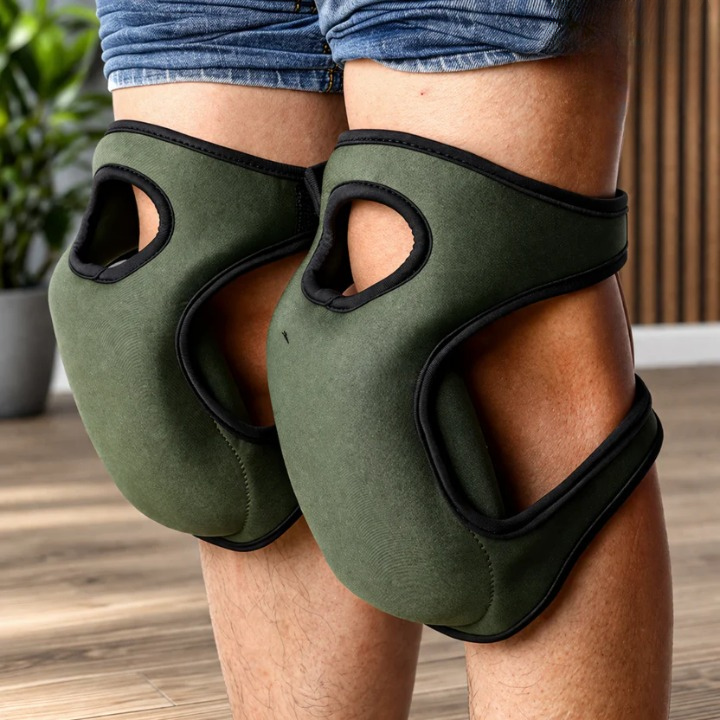 Bequeme Knieschoner für Gartenarbeit – Gepolstert und Verstellbar