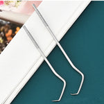 Hochwertiges Edelstahl-Zahnstocher-Set (7 Teile) | Dentisafe