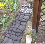 Gestalten Sie Ihre Gartenwege mit dem innovativen Beton-Schablonen-Set