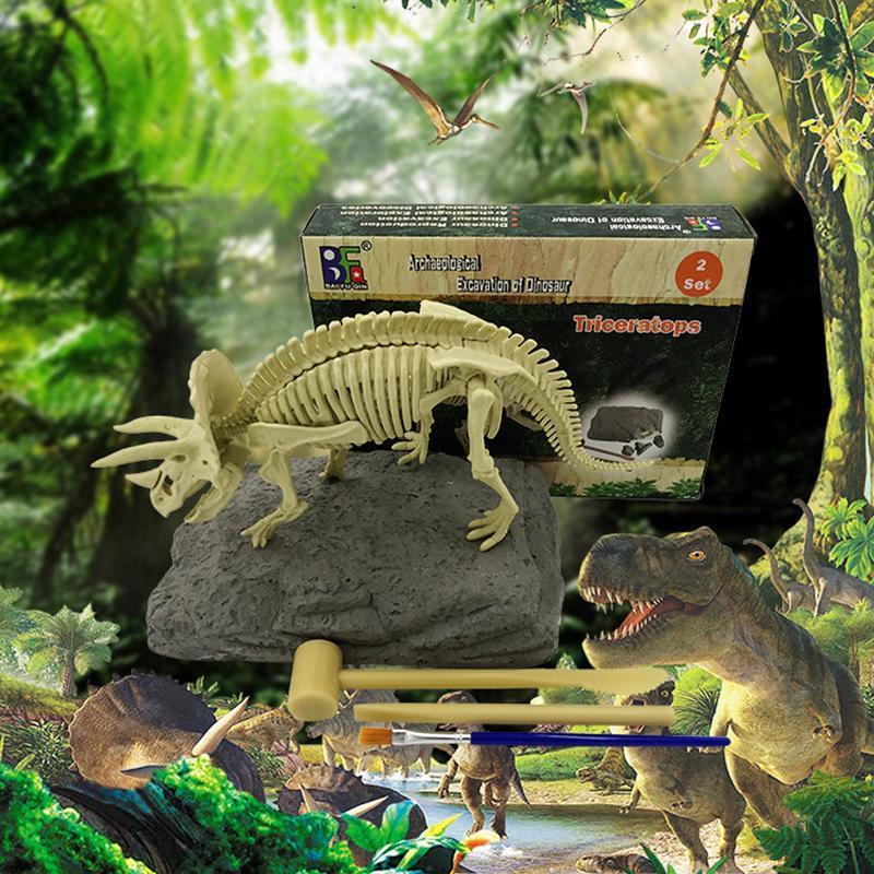 DinoEntdecker | Fossilien-Ausgrabungsset für Kinder