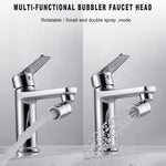 Flexibler Wasserhahn-Aufsatz mit Dual-Funktion