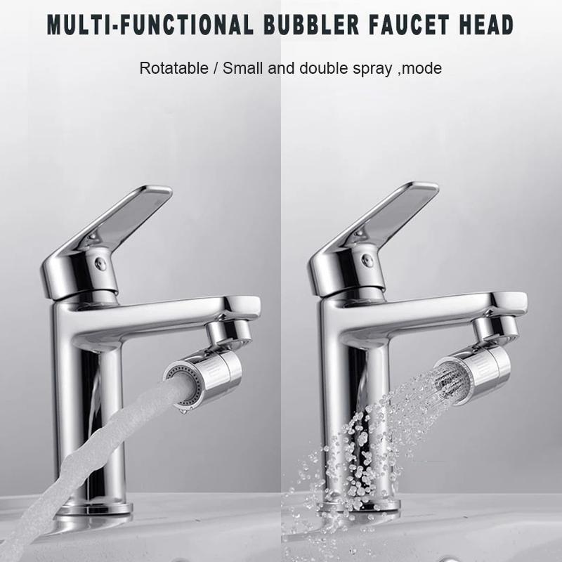 Flexibler Wasserhahn-Aufsatz mit Dual-Funktion