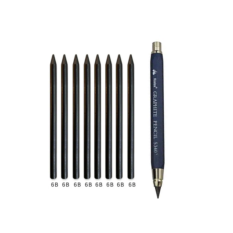Präzisionsbleistift | Metallischer Zeichenstift für Künstler